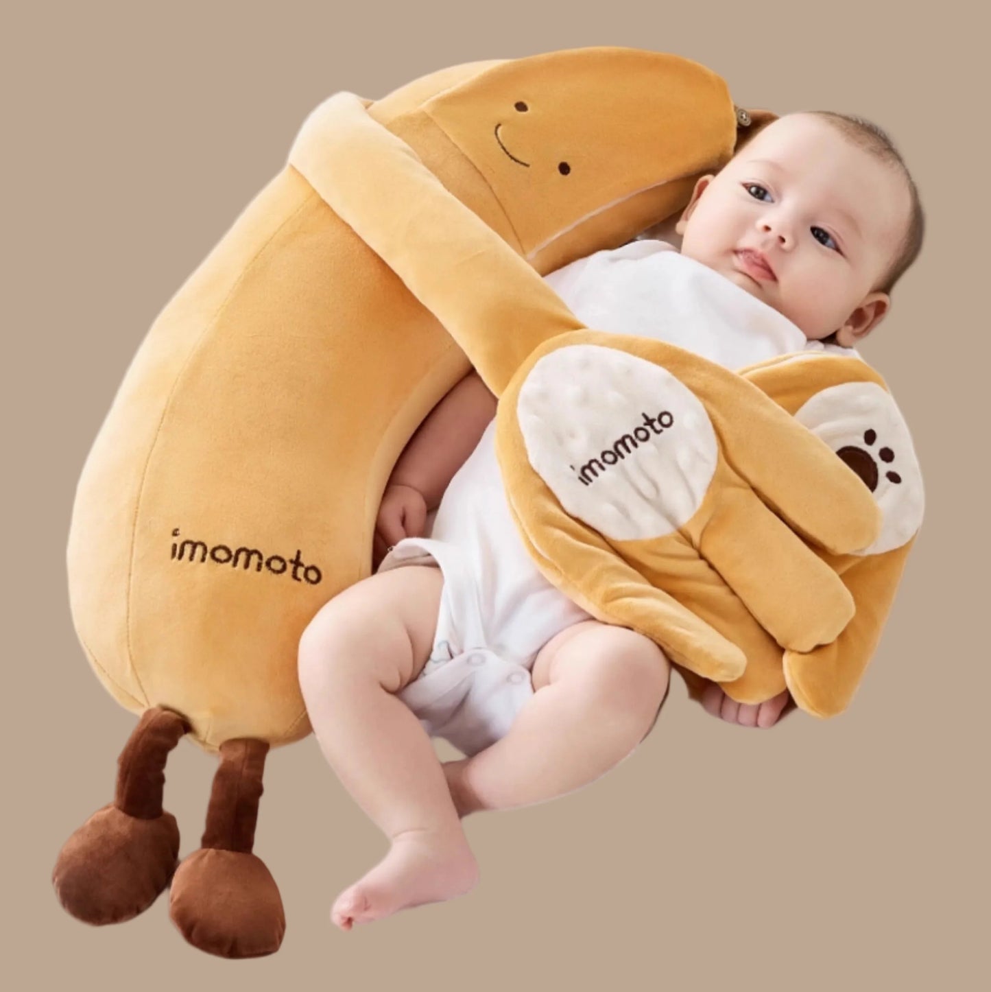 MEACAOFG™ Baby Banana Teether - Safe Silicone Teething Toy for Infants 0-12 Months