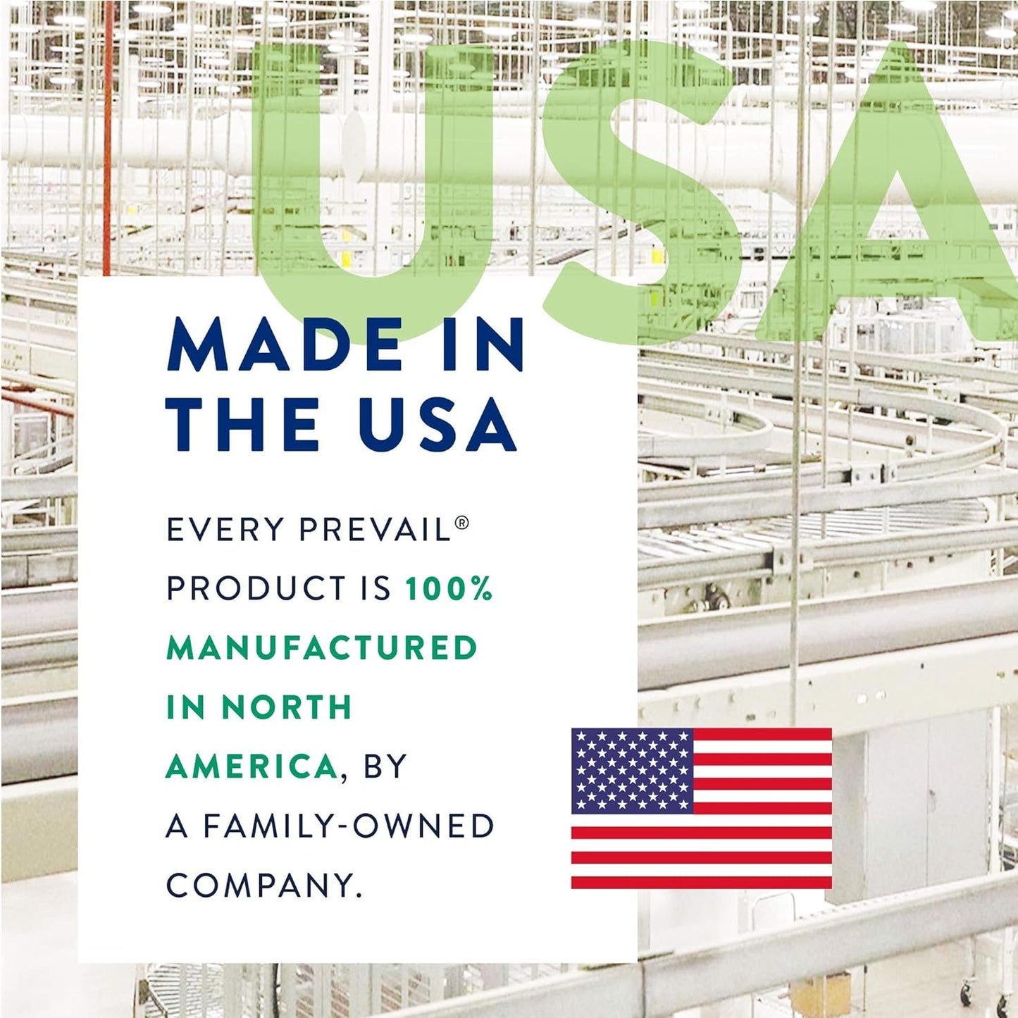 Made in the USA underwear product packaging label