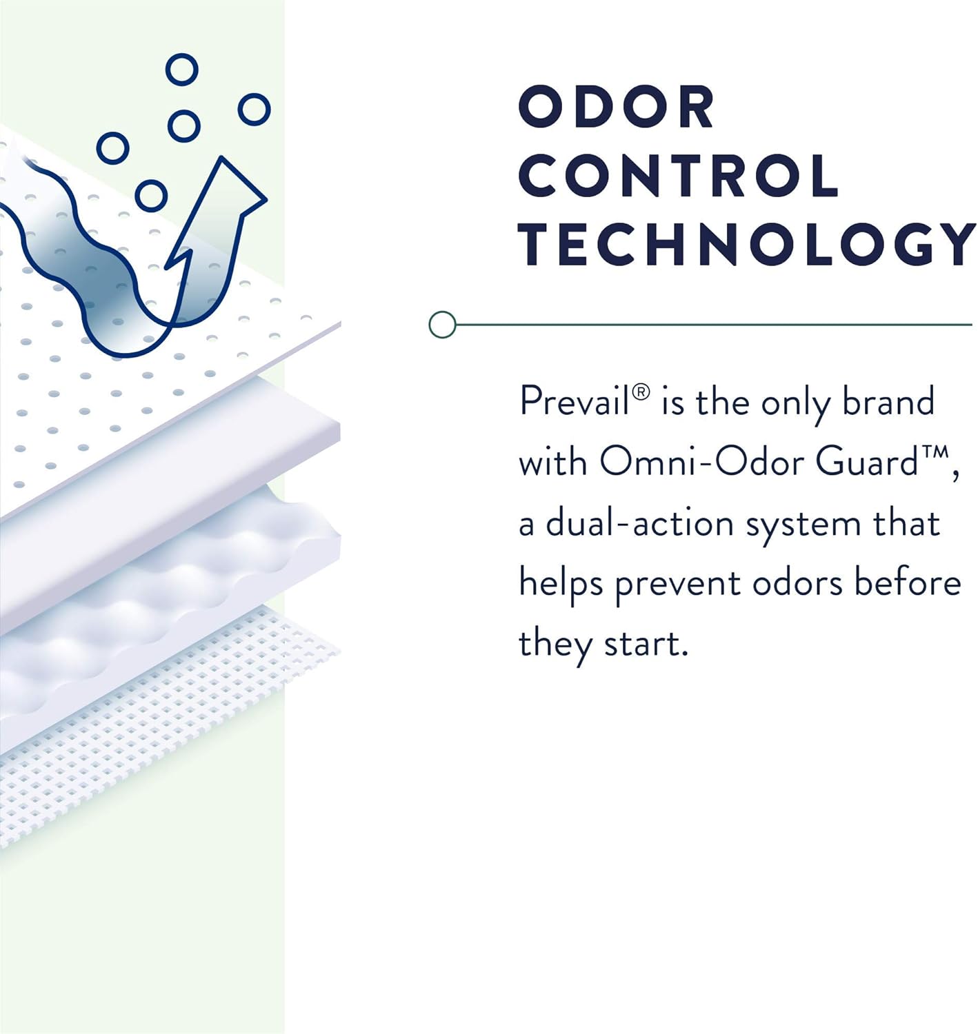 Absorbent lavender pull-on underwear with odor control technology; full coverage brief