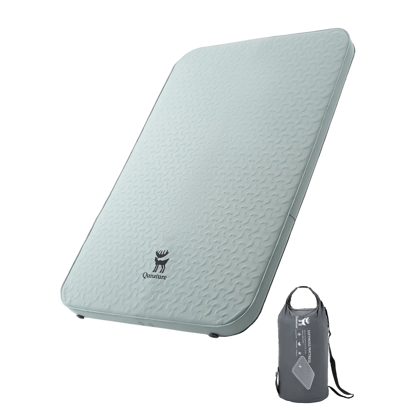 Portable Inflating Sleeping Pad with Foam for Camping