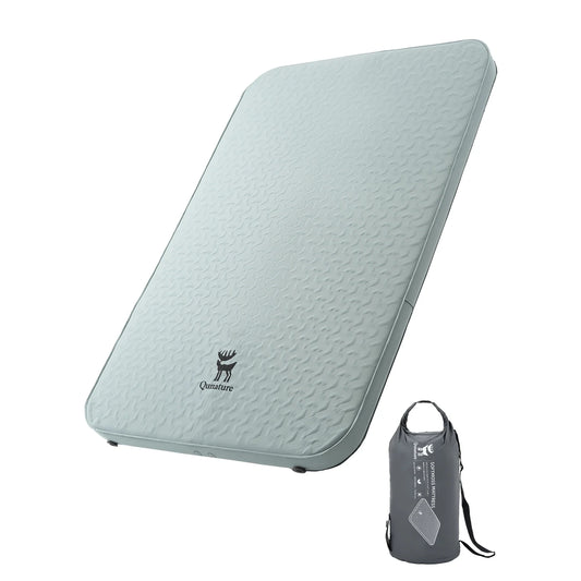 Portable Inflating Sleeping Pad with Foam for Camping