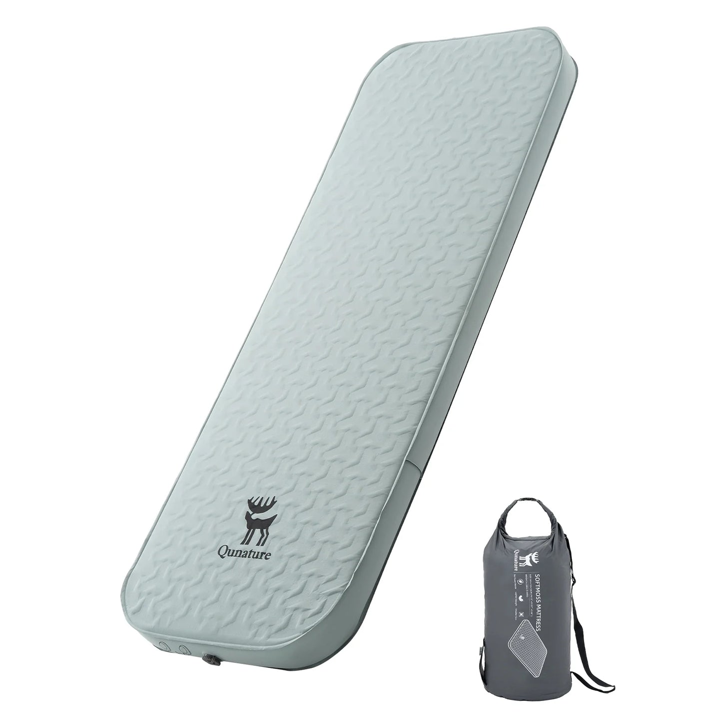 Portable Inflating Sleeping Pad with Foam for Camping