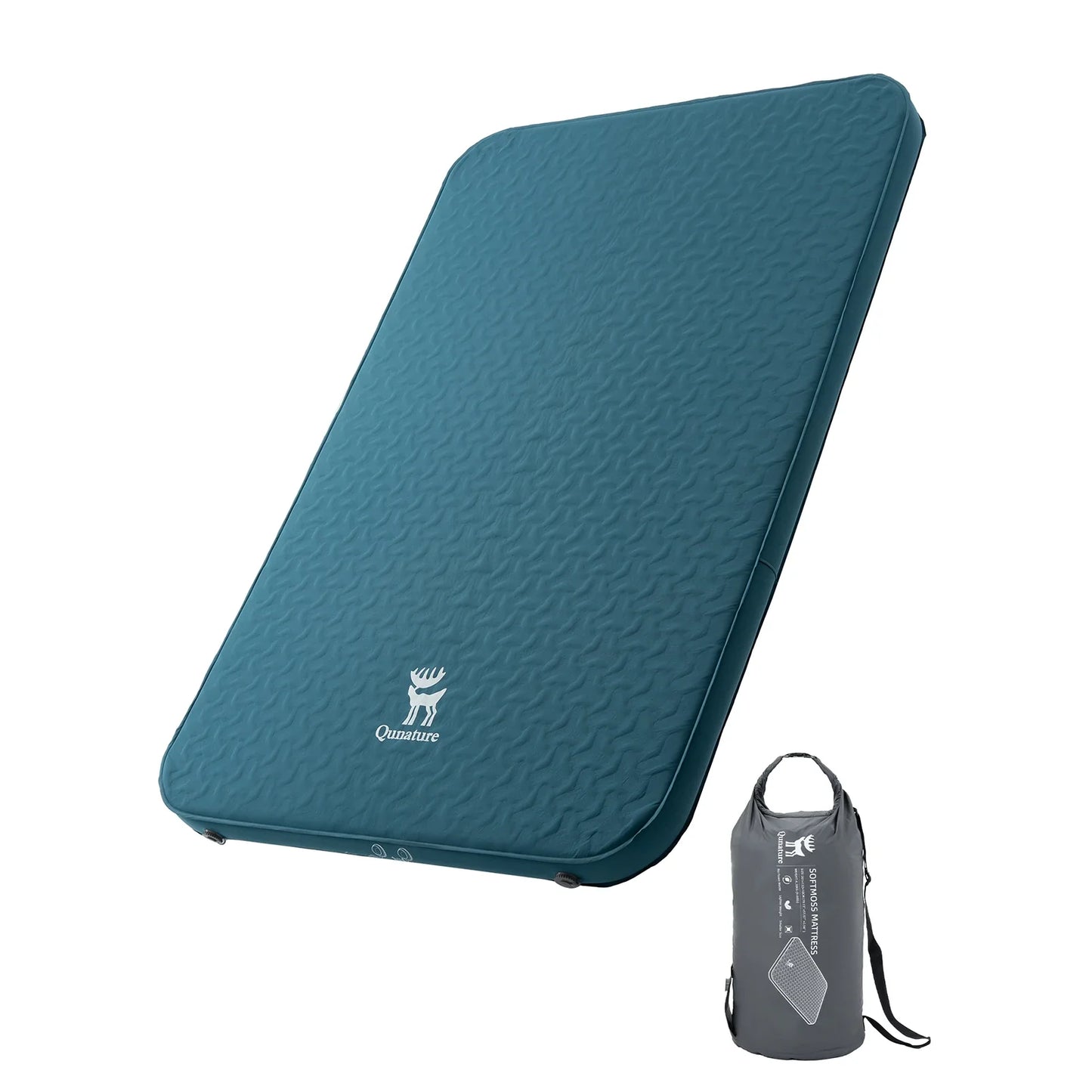 Portable Inflating Sleeping Pad with Foam for Camping
