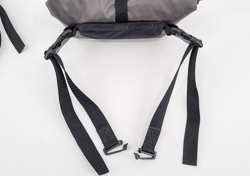 Roll Top Fanny Pack Ultralight Ecopak Fabric