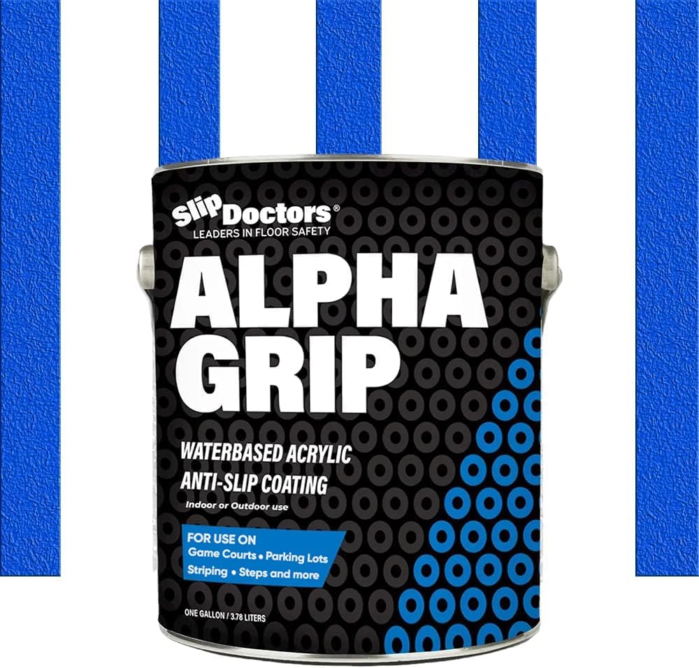 Alpha Grip Non-Slip Stripe and Athletic Court Paint SlipDoctors