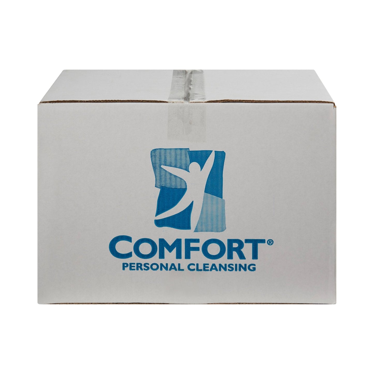 Comfort personal cleansing wipes box package with logo