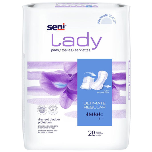 Seni Lady Ultimate Regular pads package, 28 pieces