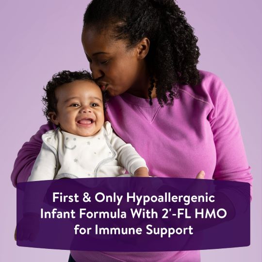 First & Only hypoallergenic infant formula with 2’-FL HMO for immune support claim panel