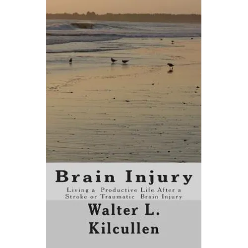Paperback book cover: 'Brain Injury' with subtitle and author name