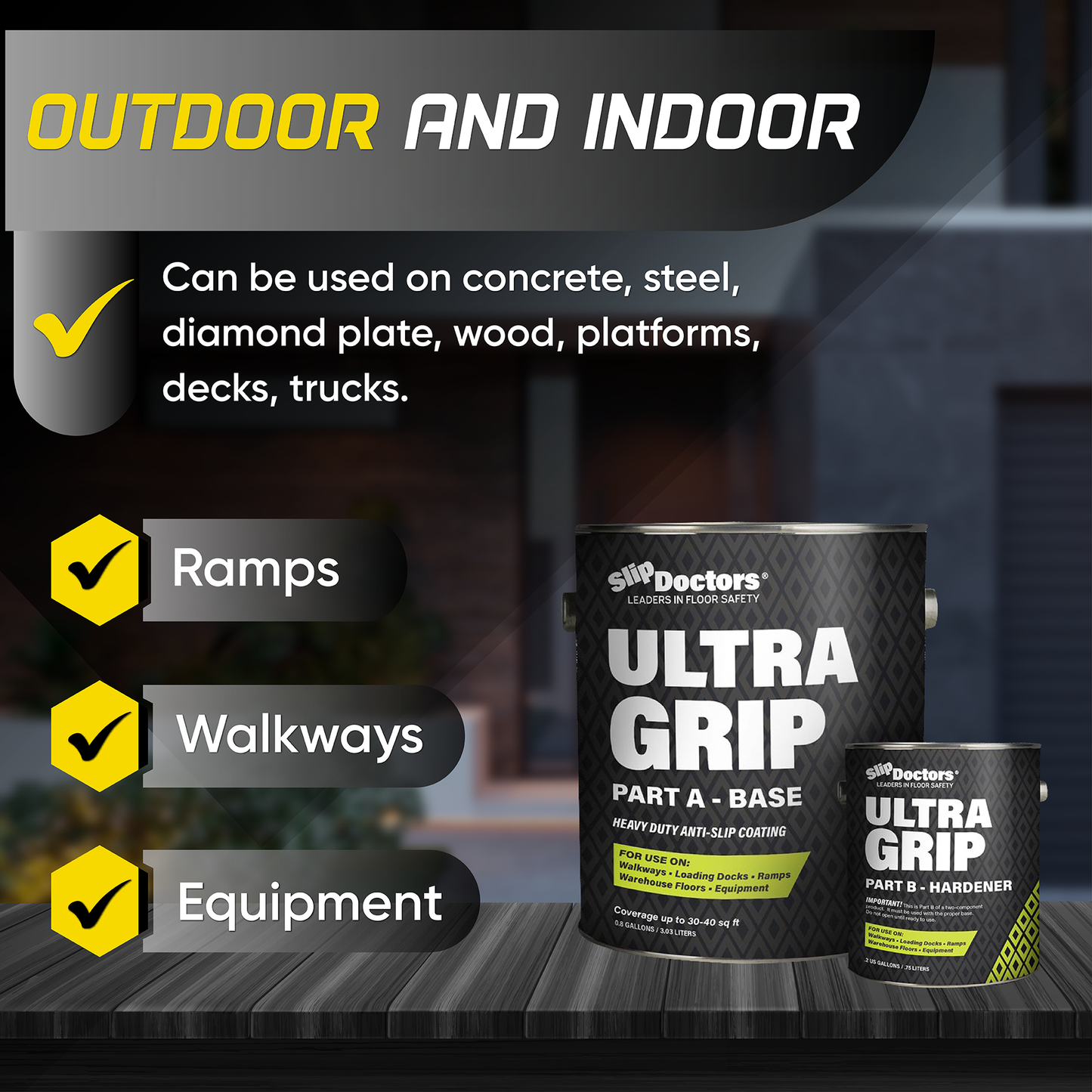 Ultra Grip Premium Extra Texture Non-Skid Epoxy Paint