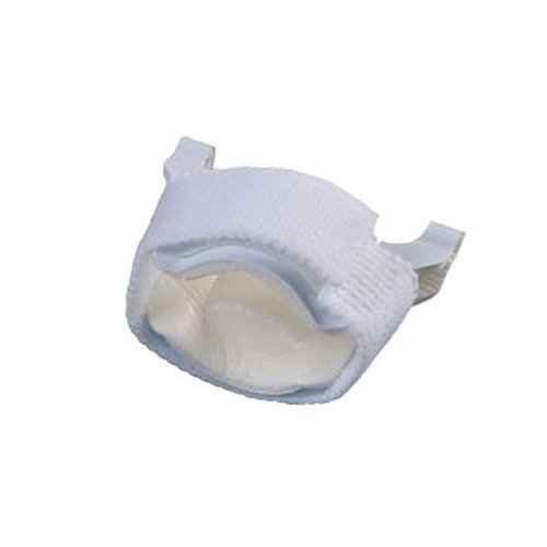 Close-up of C3 penis clamp with light gray padded ring and inner opening