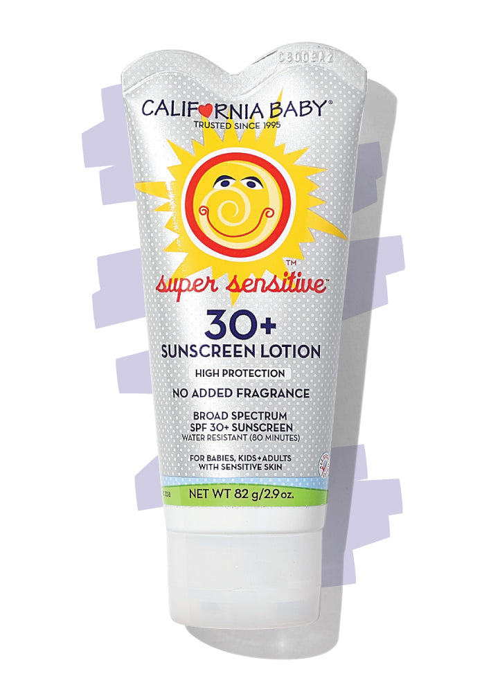 (No Fragrance) Super Sensitive™ Broad Spectrum SPF 30+ Sunscreen California Baby