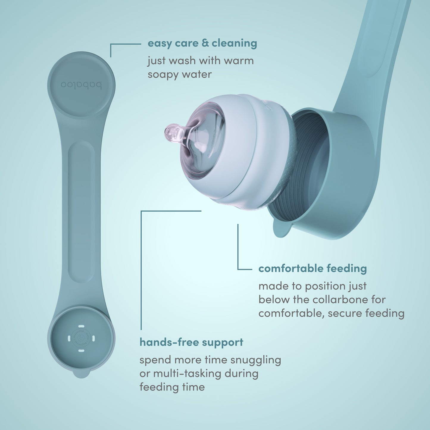 hands-free feeding strap