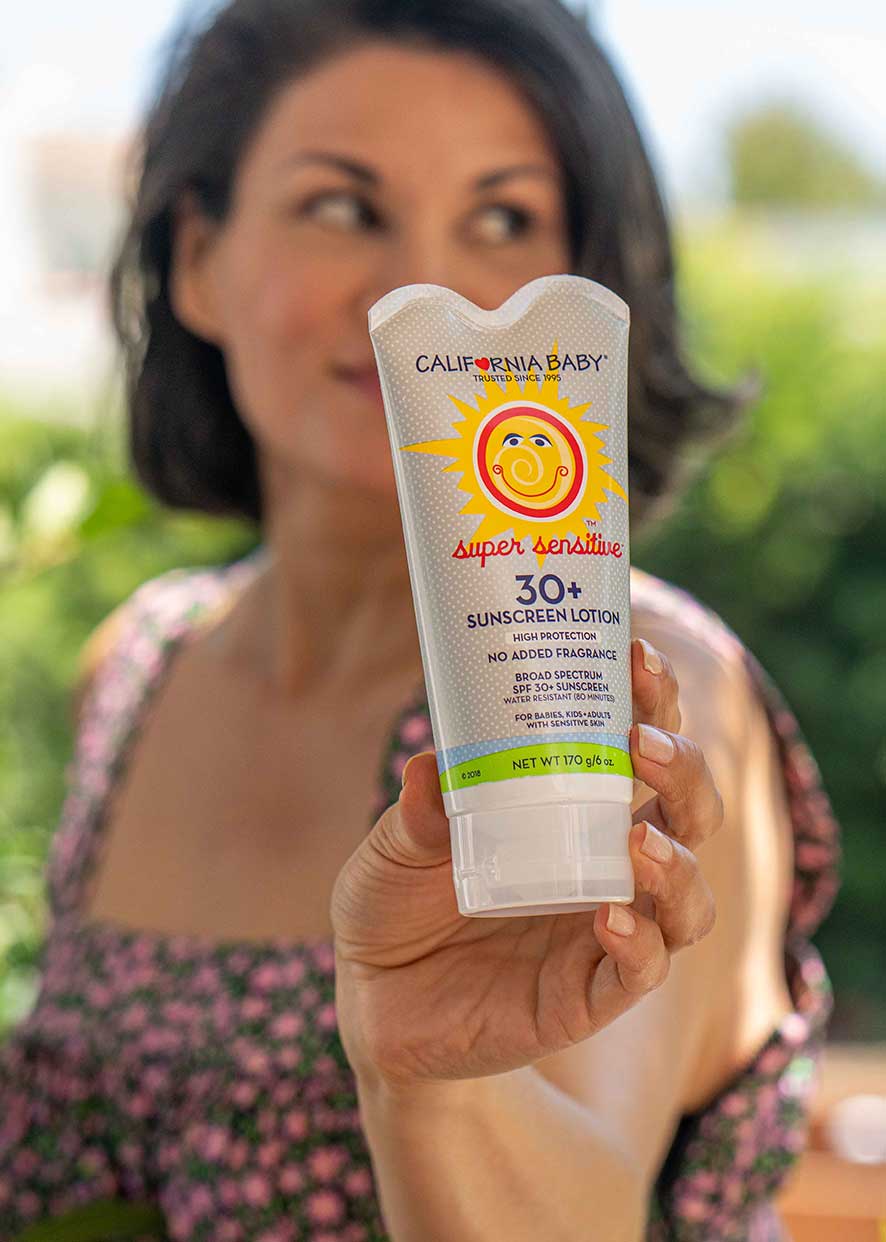 (No Fragrance) Super Sensitive™ Broad Spectrum SPF 30+ Sunscreen California Baby