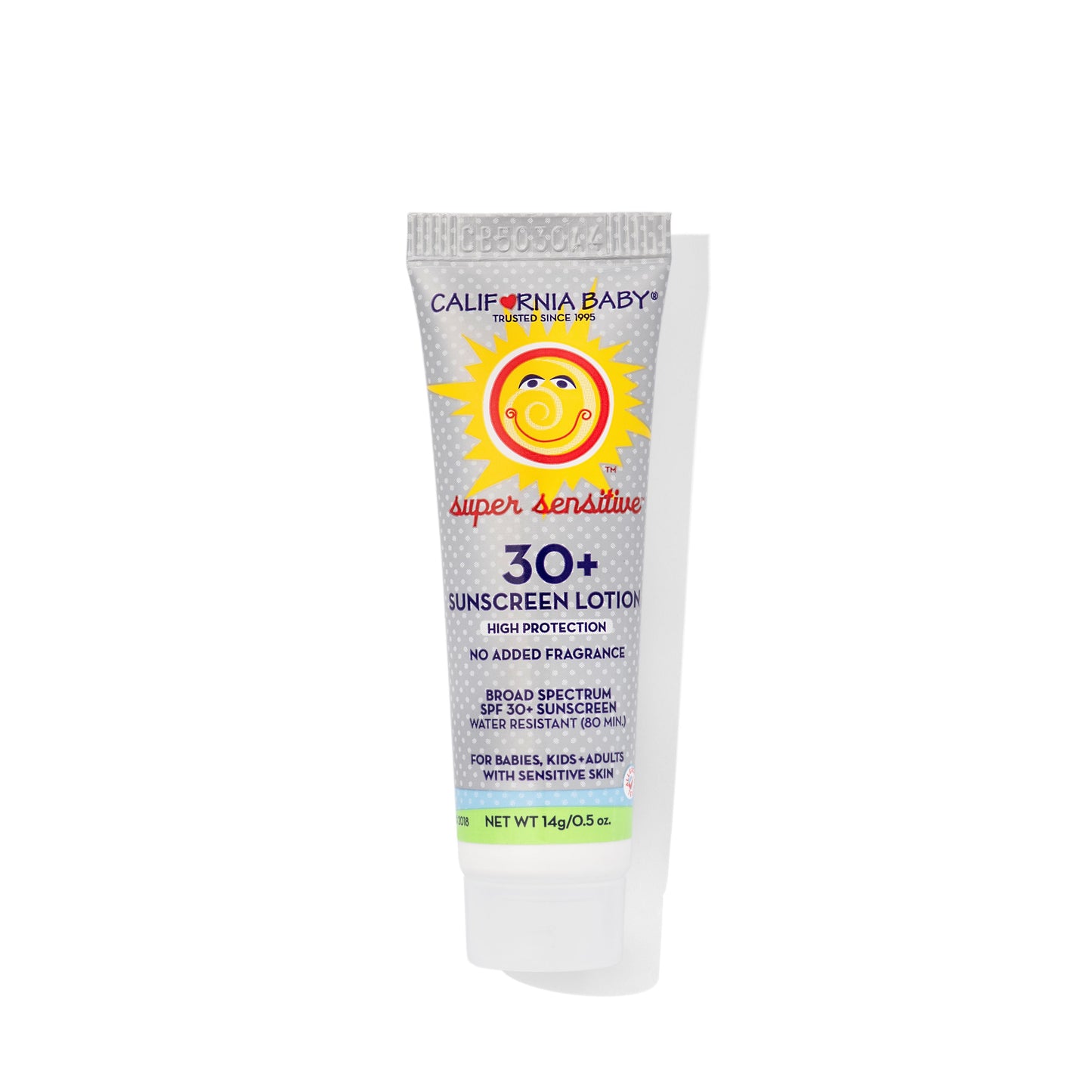 (No Fragrance) Super Sensitive™ Broad Spectrum SPF 30+ Sunscreen California Baby
