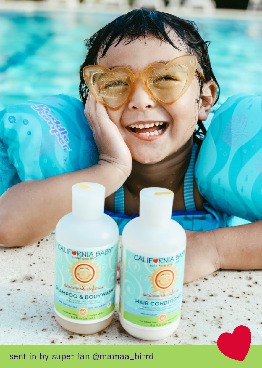 Swimmer's Defense™ Shampoo & Bodywash California Baby