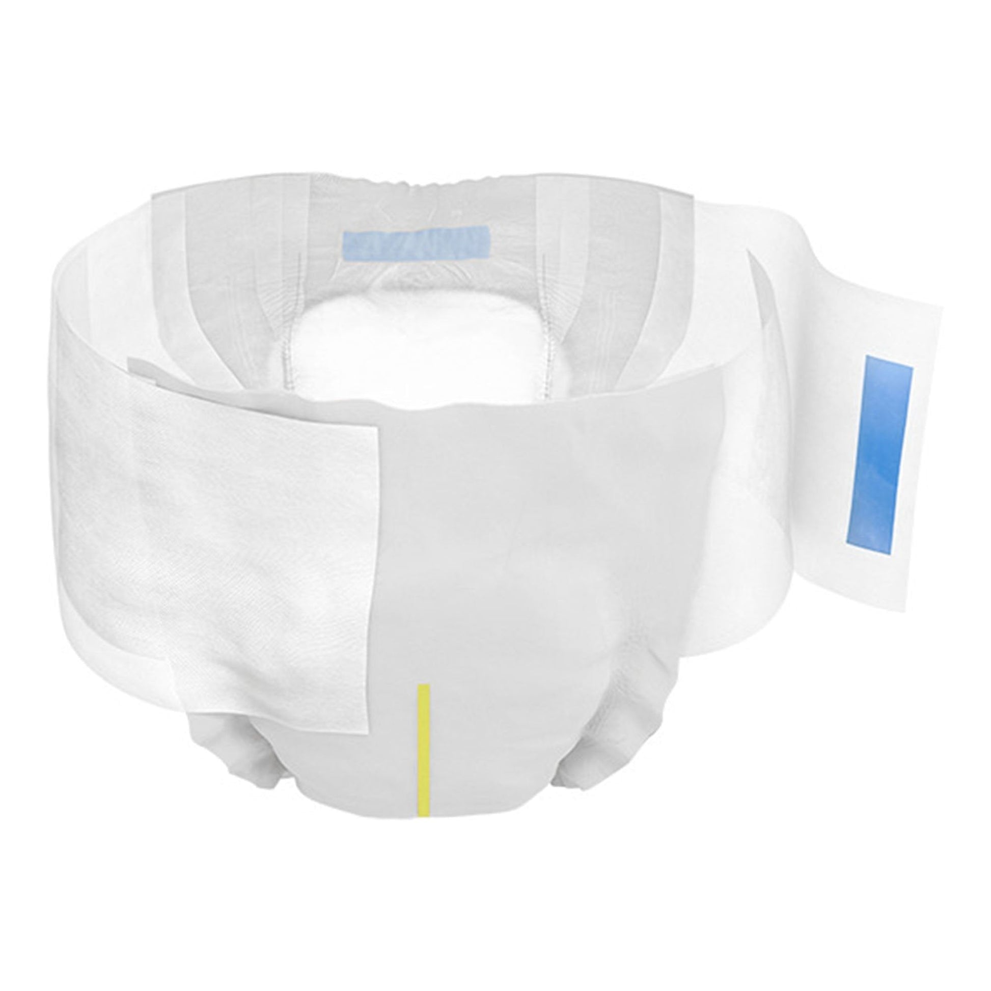 TENA Complete +Care Ultra briefs, white disposable brief with tabs and absorbent panel