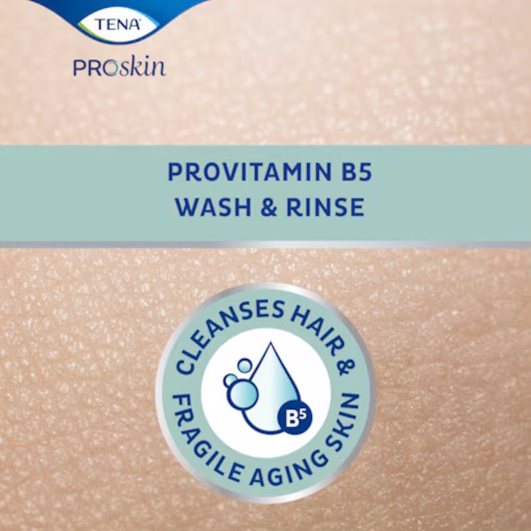ProSkin Provitamin B5 wash & rinse seal: cleanses hair & fragile skin
