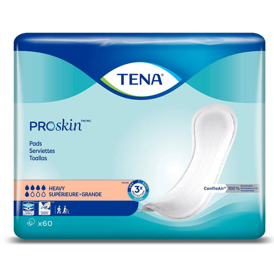 Heavy absorbency ProSkin pads, ConfiAir, pack of 60