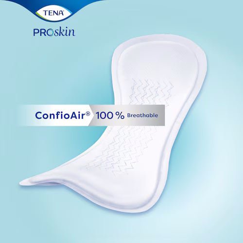 White Proskin overnight pad with ConfiоAir 100% breathable label