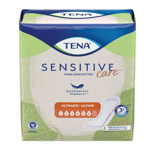 TENA Sensitive Care Ultimate Regular pads, pack of 33 in box