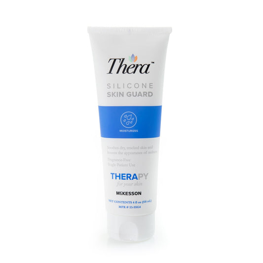Thera Silicone Skin Guard unscented, 4 oz tube front label