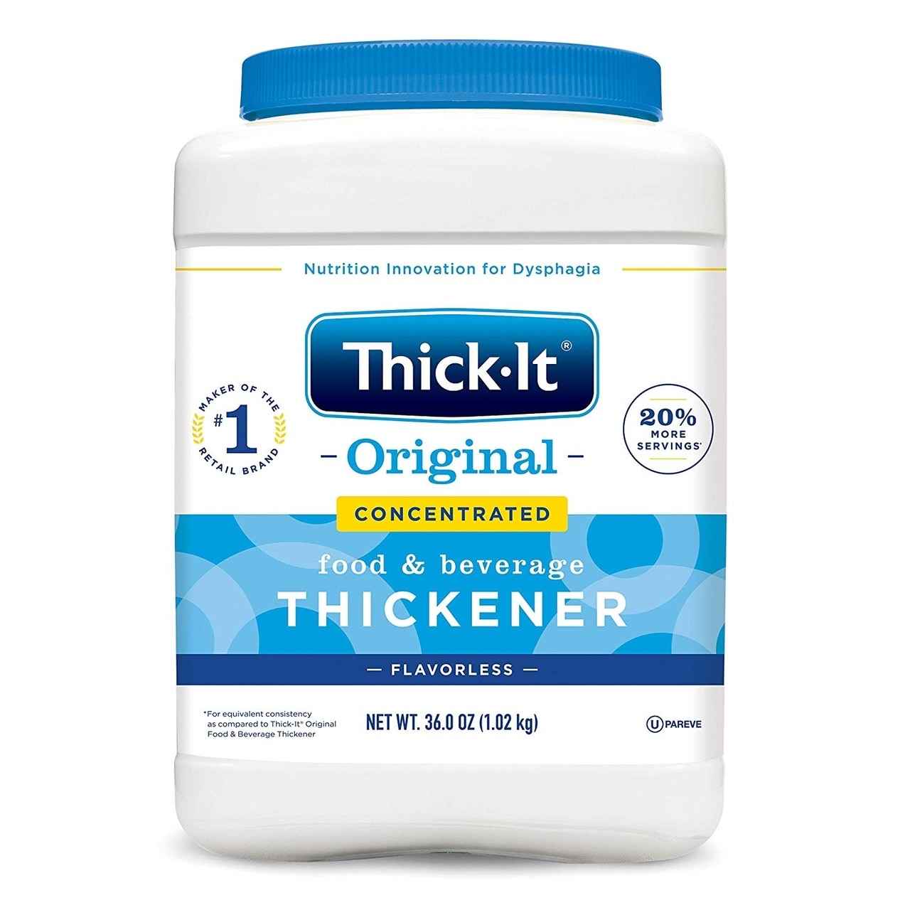 Thick-It Original concentrated food & beverage thickener, 36 oz container