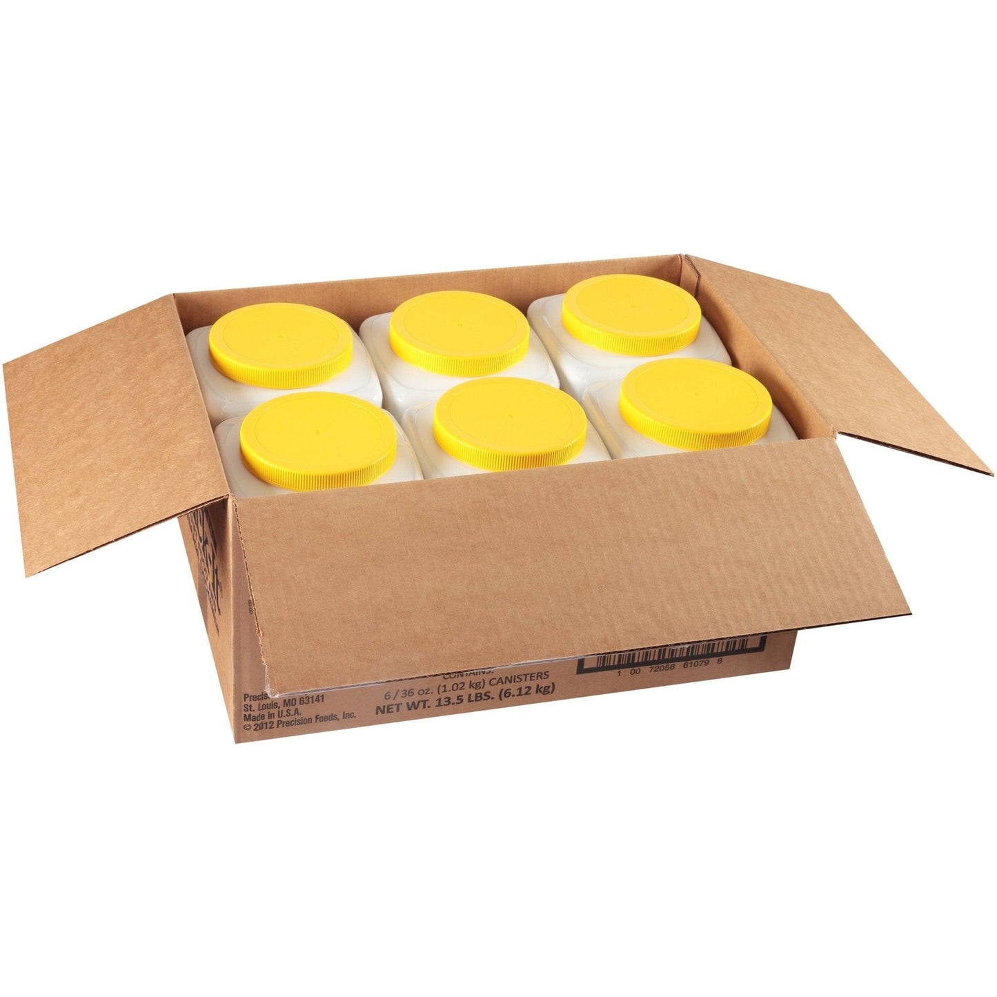 Thick-It Original thickener case of 6 canisters with yellow lids