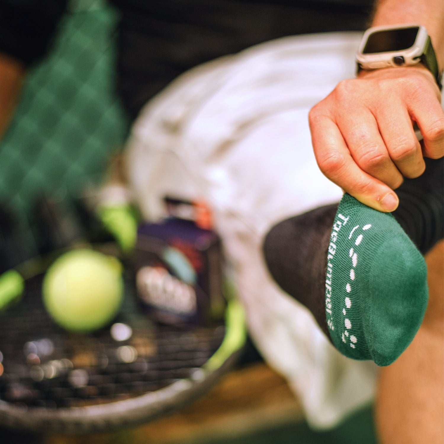Men's Cushioned Toe-Protection Socks (2) Toe Bumpers
