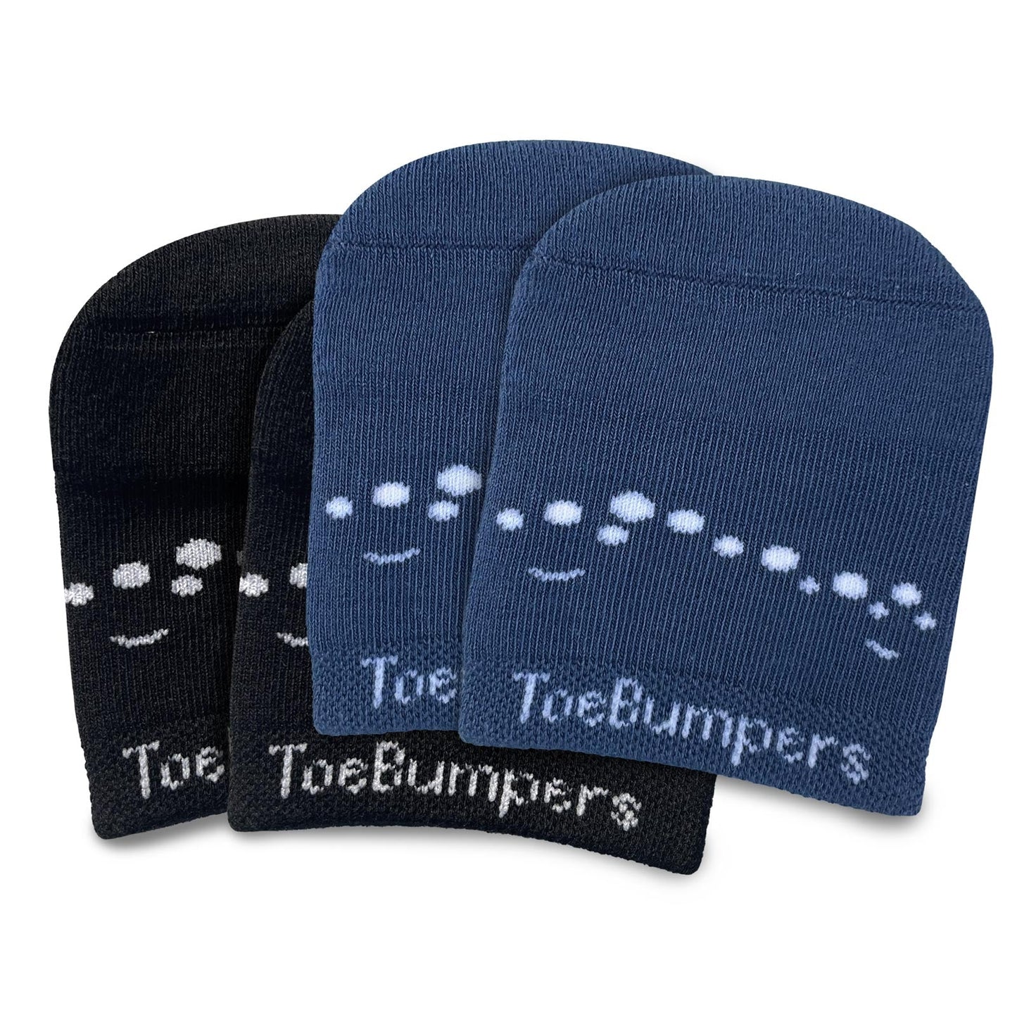 Men's Cushioned Toe-Protection Socks (2) Toe Bumpers