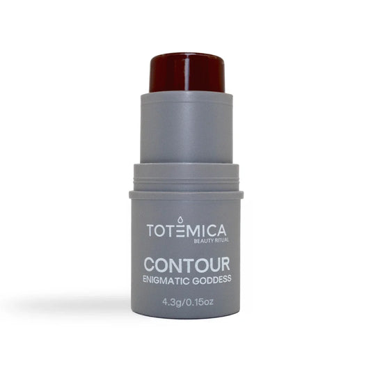 Totemica Contour Stick, gray base with dark red-brown cap