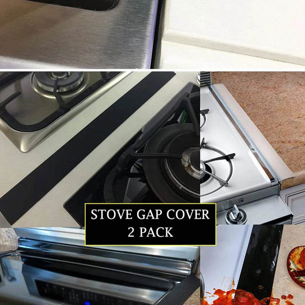 Silicone Gap Sealing Strip for Kitchen Stove and Counter Protection – Anti-Oil and Spill Proof