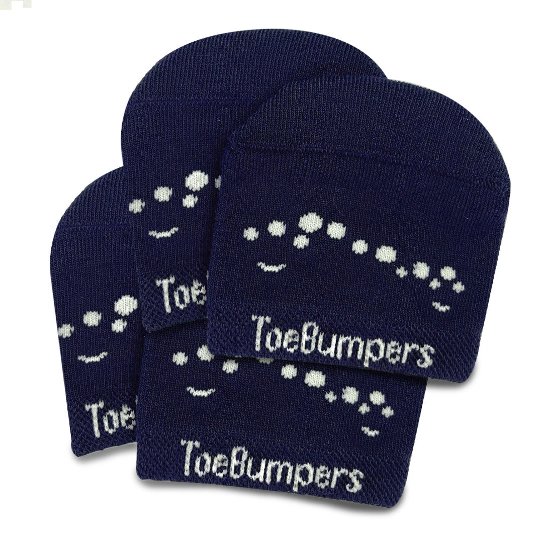 Men's Cushioned Toe-Protection Socks (2) Toe Bumpers