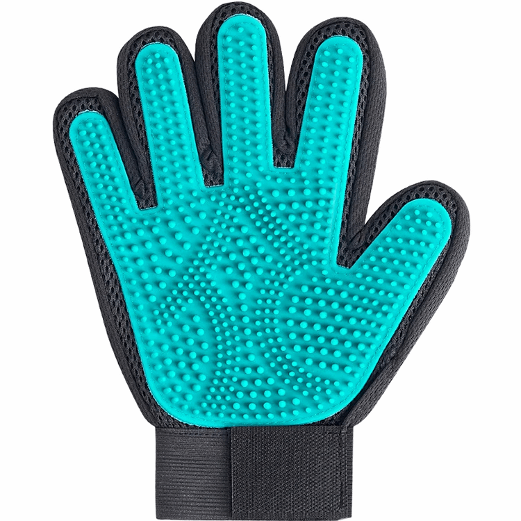 Premium Silicone Pet Grooming Gloves - Gentle Deshedding & Massage for Dogs & Cats