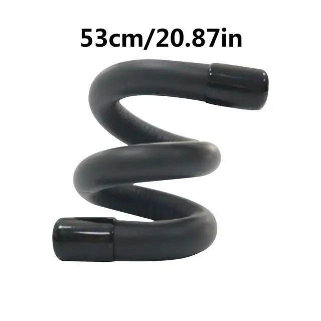 Weighted bracelet, dark 53cm length with clasp ends
