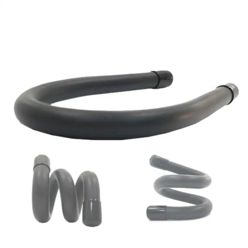 Weighted bracelet, dark flexible band with end clasp detail