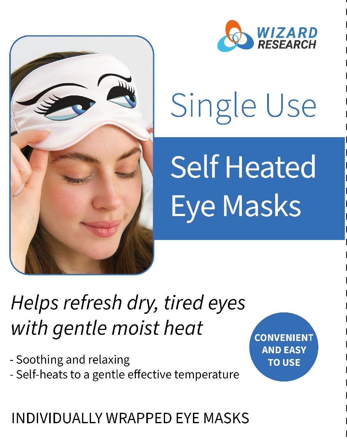 Steam Eye Masks Single Use - 10 Pack by Wizard Research Wizard Research