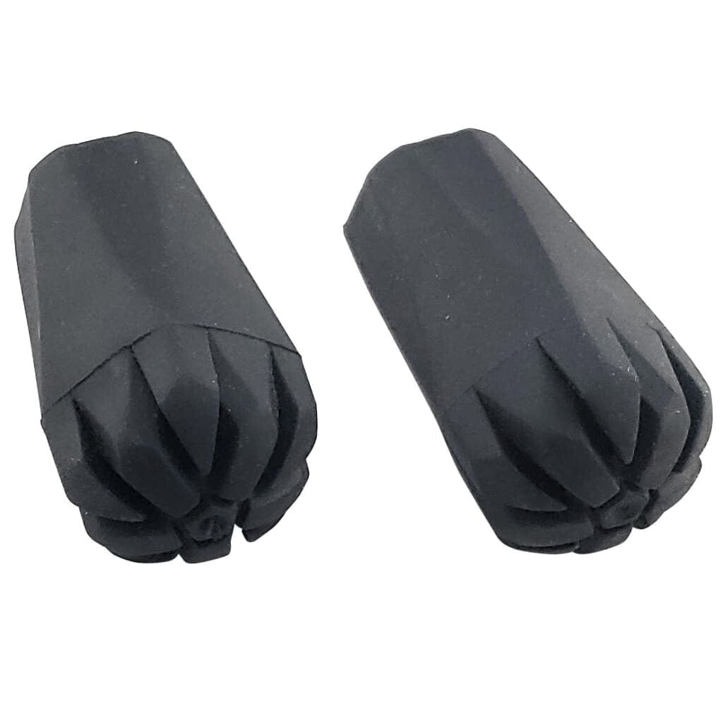 Travel Folding Walking & Hiking Poles - 13.5 in with Rubber Feet, Baskets, and Bag - Available in 3 Sizes and Choice of Grips York Nordic